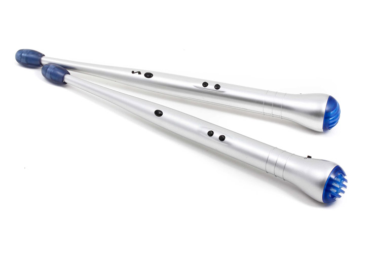 Elektrische e-Drumsticks elektronische Drums Air Rhythm Sticks Luft Schlagzeug
