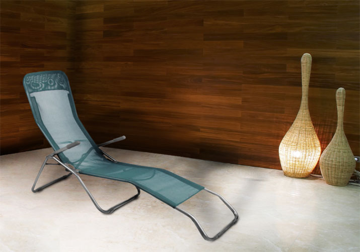 Deluxe Saunaliege Relaxliege KippBäderliege Liegestuhl Sonnenstuhl