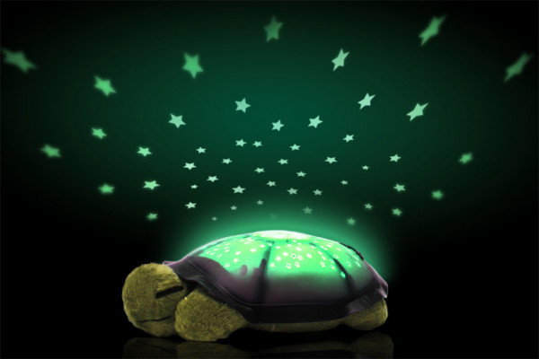 Nachtlicht Schildkröte mit Sternenhimmel