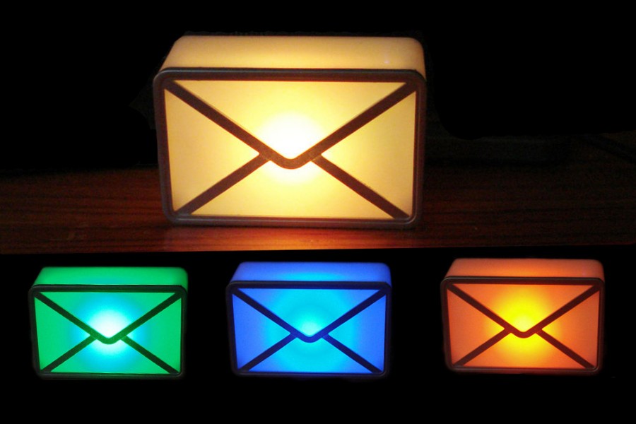 USB Mail Melder » USB Webmail Notifier » leuchtet bei e-Mails! - Ausgefallene Geschenke