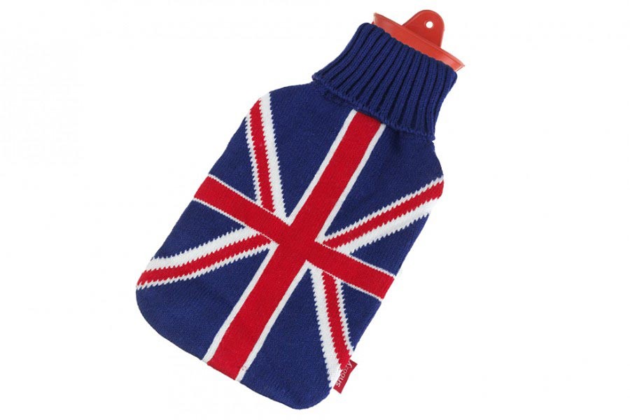 Wärmflasche Union Jack 2 Liter günstig kaufen » 24h Versand! - Ausgefallene Geschenke