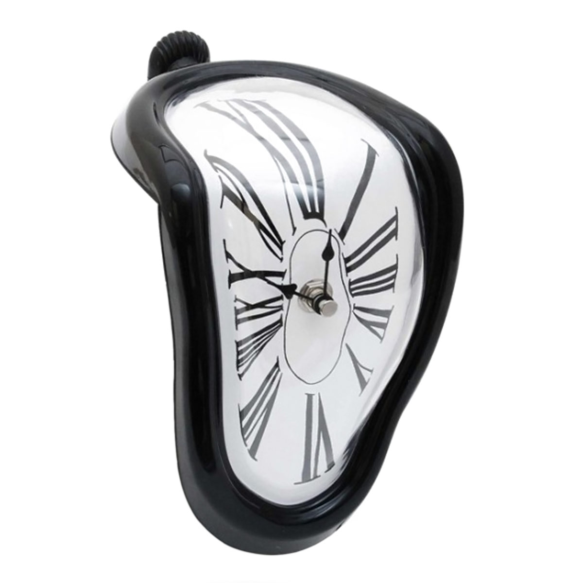 Salvador Dali Stil Schmelzende Uhr Zerfliessende Wanduhr Design Melting Clock