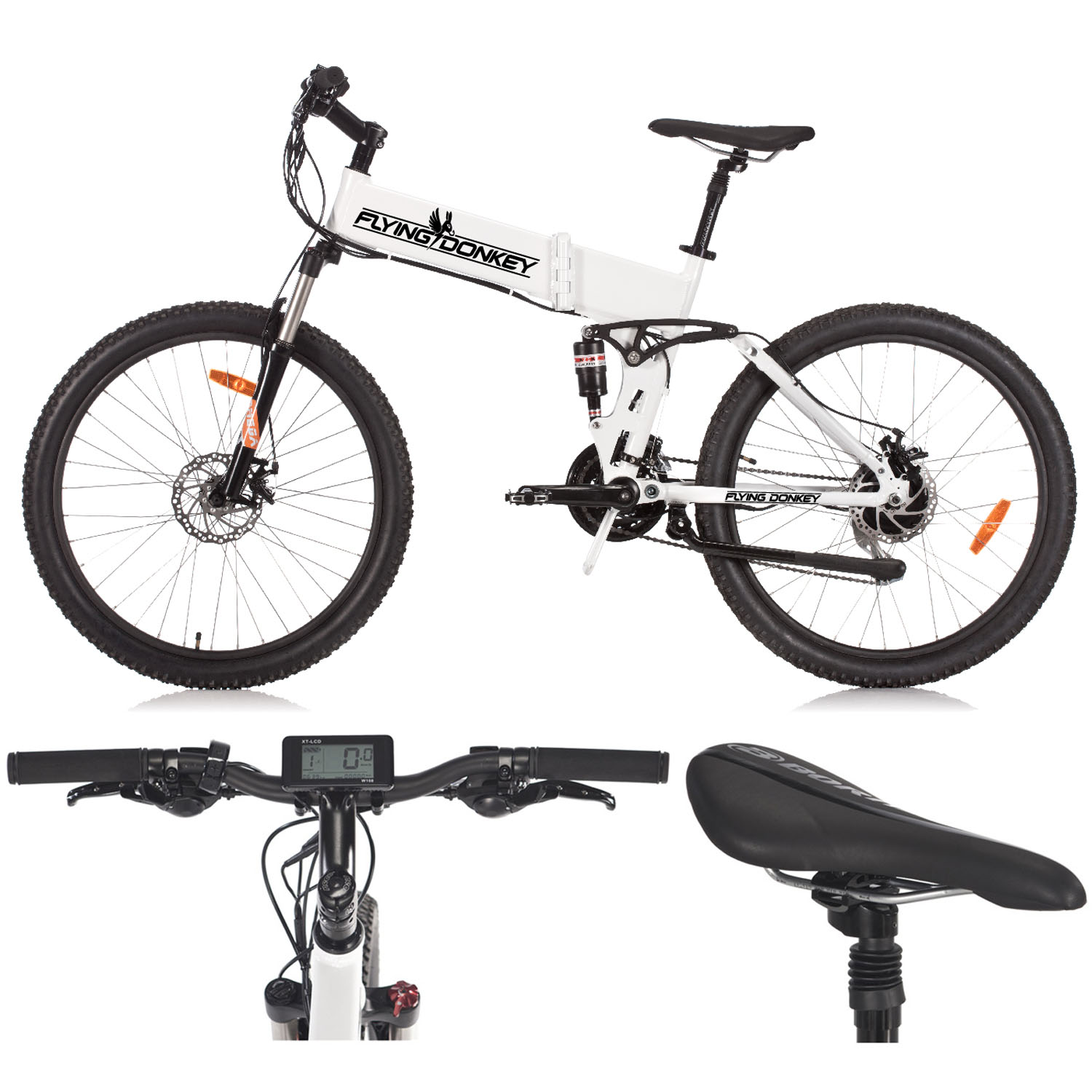 FLYING DONKEY Pedelec Mountainbike EBike FullSuspension