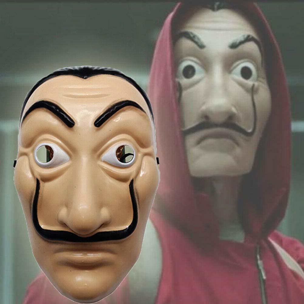 Salvador Dali Maske Haus des Geldes Party Verkleidung