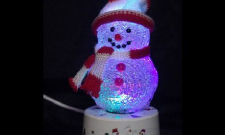 Leuchtender Schneemann – USB Gadget