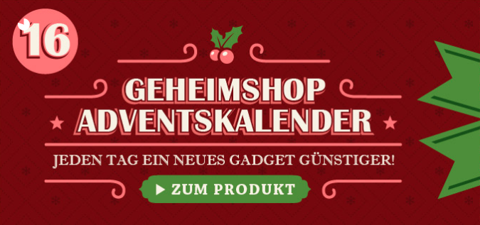 Der Geheimshop Adventskalender