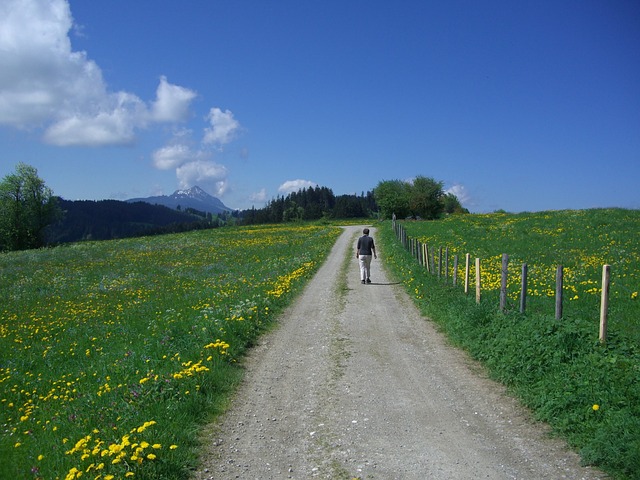 Endlich hinaus an die frische Luft ...