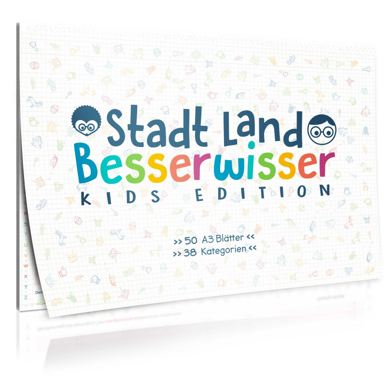 Stadt Land Besserwisser Klugscheißer Kids Edition