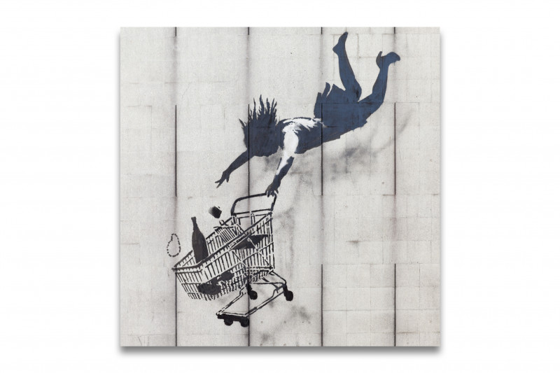 Banksy Shop till you drop Supermarket