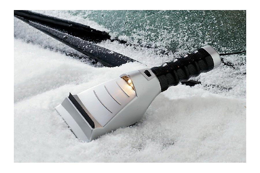 Elektrischer Eiskratzer elektrisch beheizt freie Windschutzscheibe