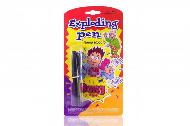 Scherzartikel Explodierender Kugelschreiber Exploding Pen