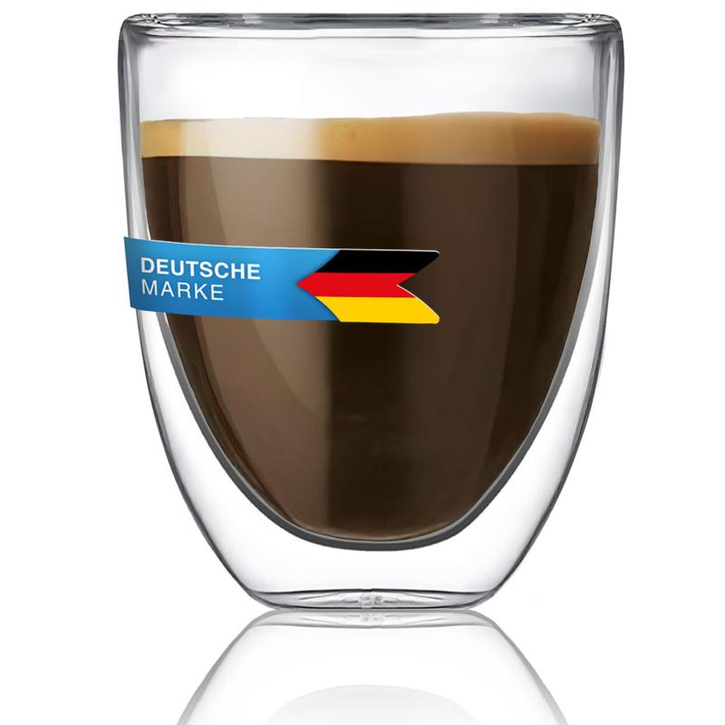 Doppelwandiges Espressoglas dimono