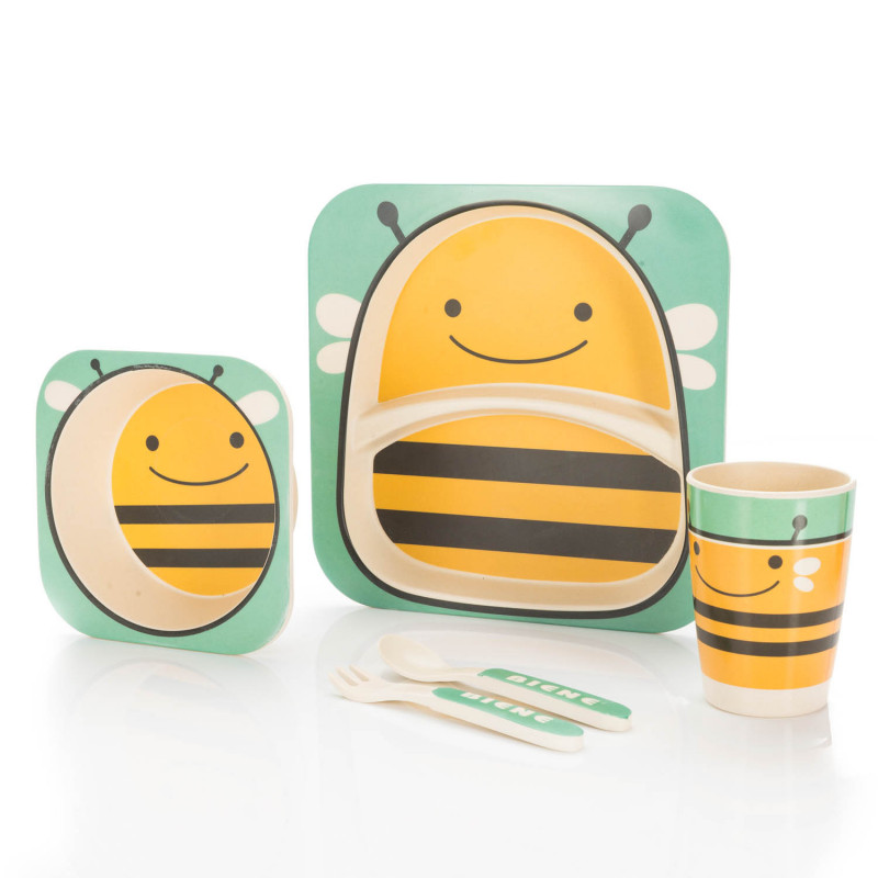 Bienen Kindergeschirr Set