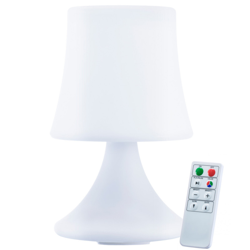 LED Lampe mit Fernbedienung und Akku