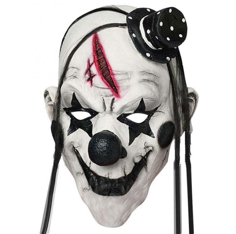 Scary Clown Maske Clownmaske