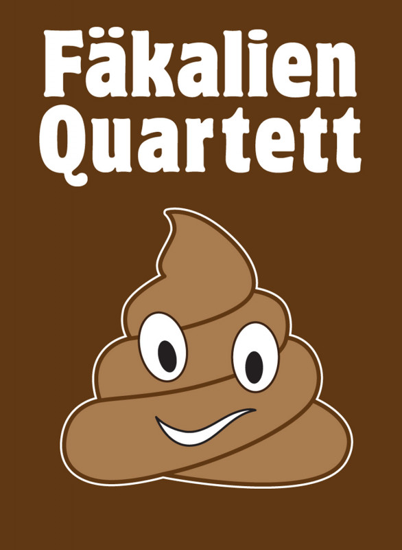 Kartenspiel Scheiße Fäkalien Quartett