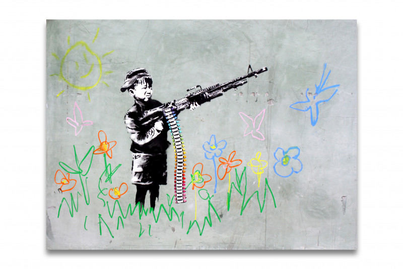 Banksy Crayola Shooter