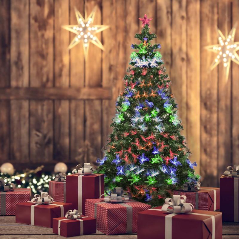 Künstlicher Weihnachtsbaum mit LED Beleuchtung Luxus Christbaum