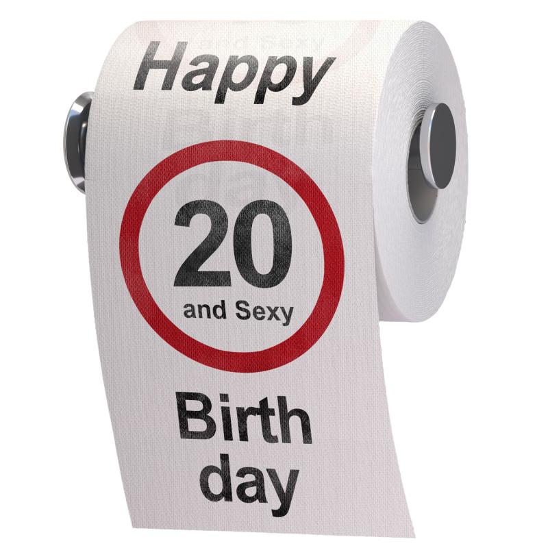 20. Geburtstag Klopapier