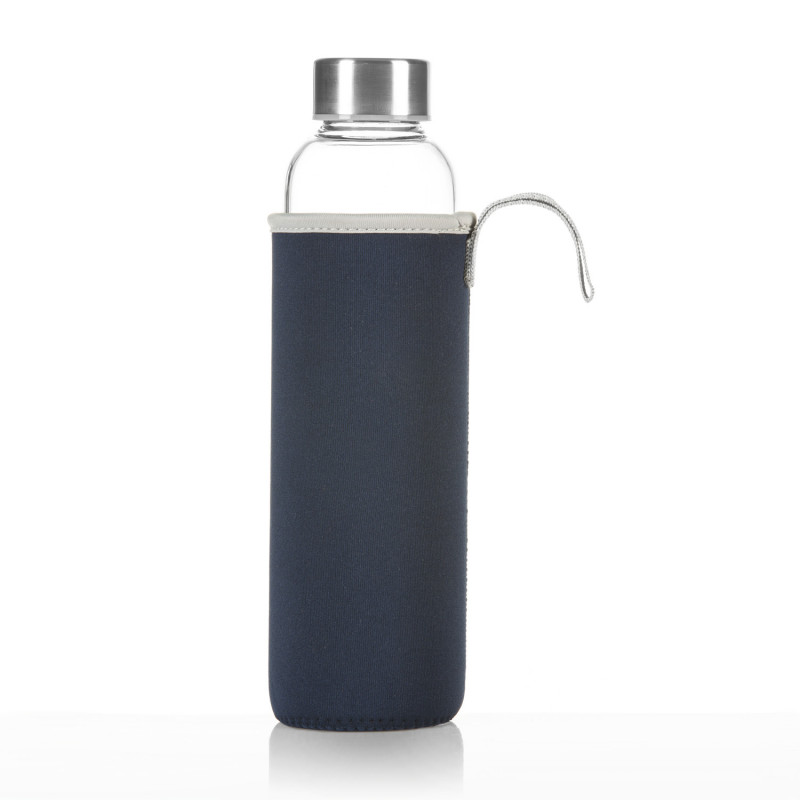 Trinkflasche von Dimono mit Neoprensleeve