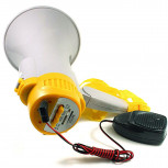 Megafon - 15 Watt Megaphone mit Mikro und Aufnahme-Funktion