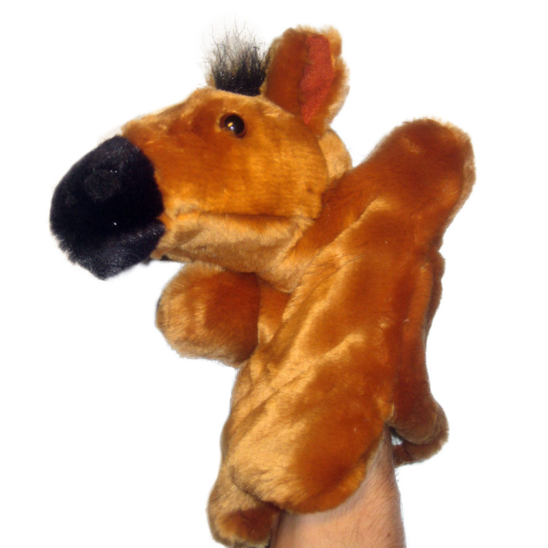 Handspielpuppe Pferd Pony