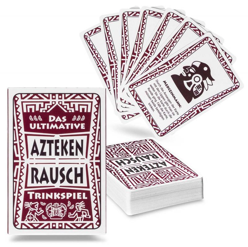 Aztekenrausch Trinkspiel Kartenspiel