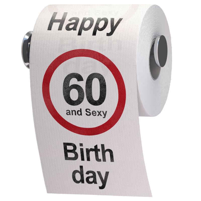 Klopapier 60 Geburtstag
