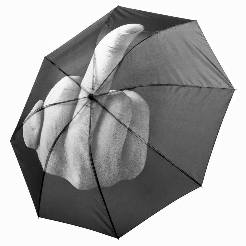 Stinkefinger Regenschirm