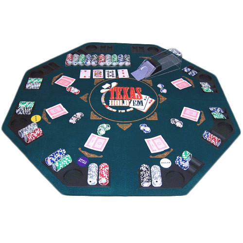 Praktische Tisch Auflage für Poker-Runden