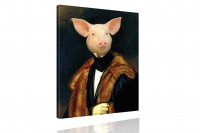Kunstdruck: Gemälde mit Twist - Herzog von Schwein
