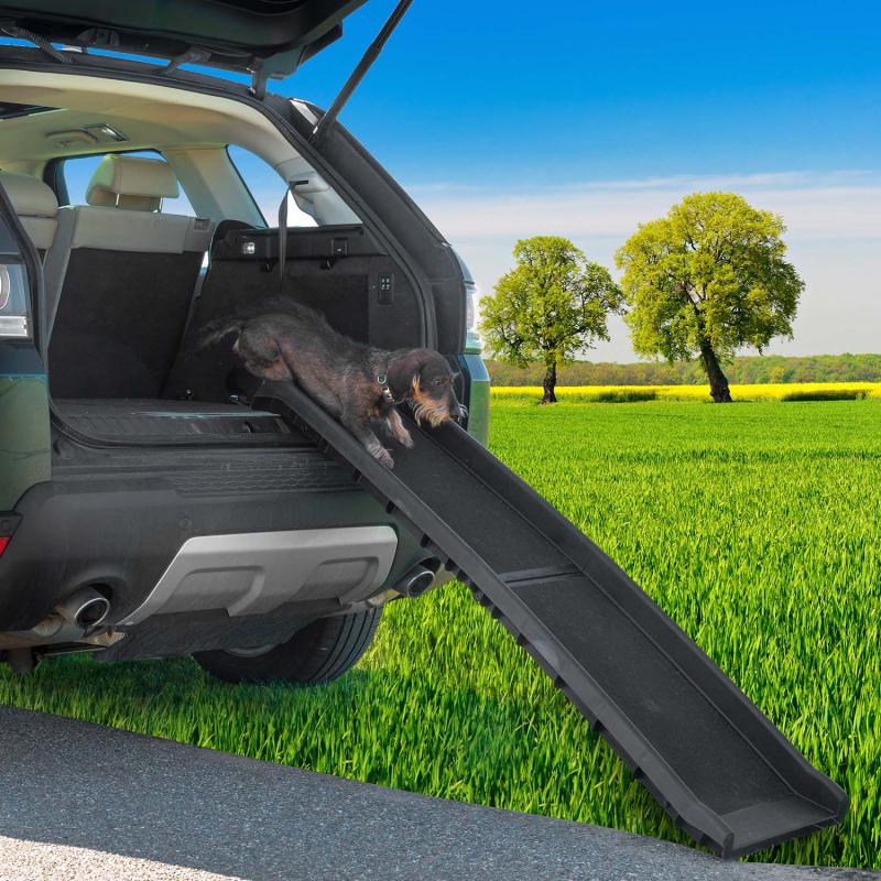 Hunderampe klappbar Hunde Treppe Auto Rampe Einstiegshilfe