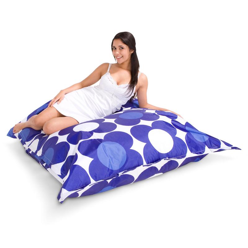 Sitzsack Nightflower blau