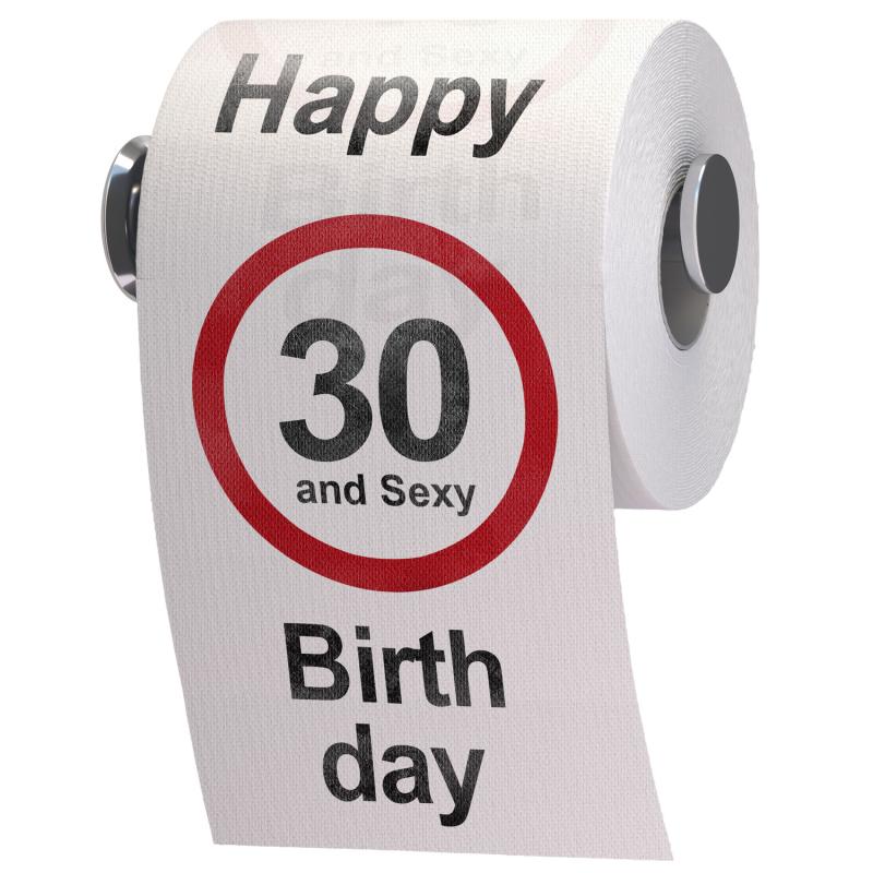 Klopapier 30 Geburtstag