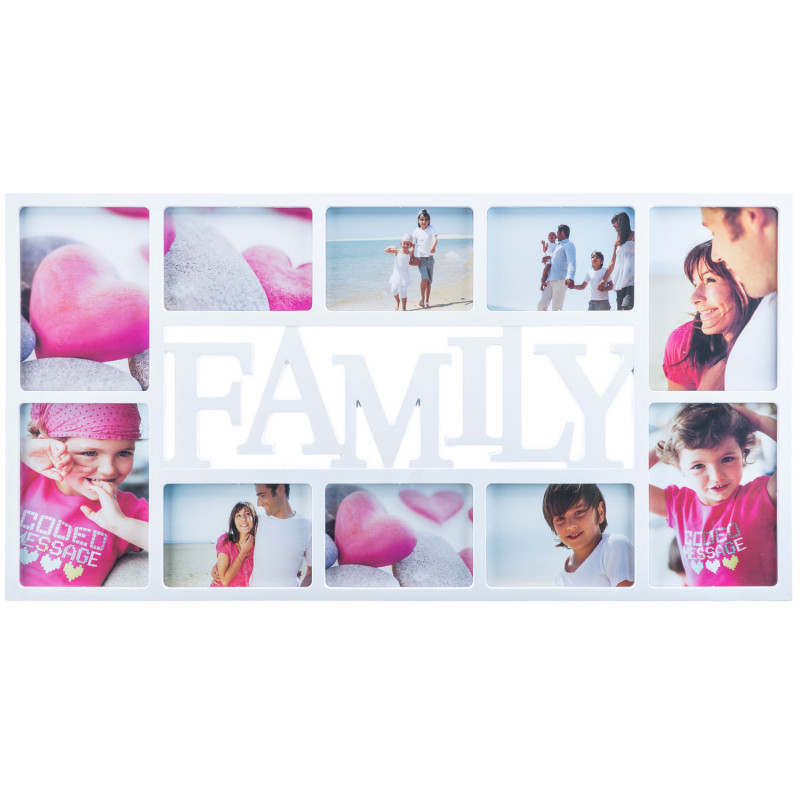 Family Bilderrahmen weiß
