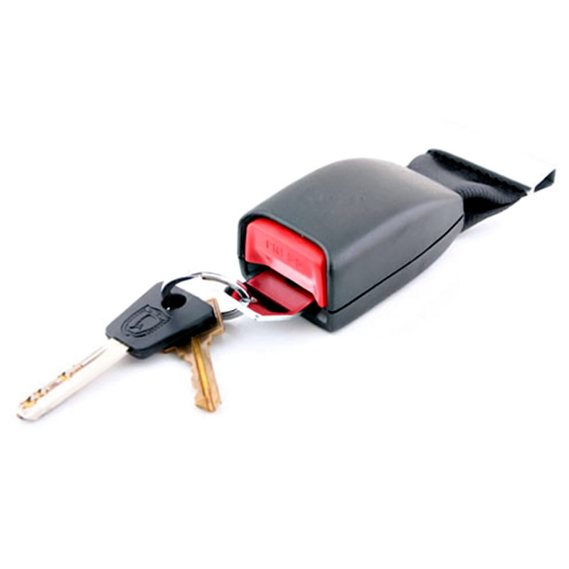 Schlüsselhalter im Design eines Auto Sicherheitsgurts