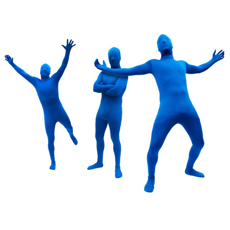 Morph Anzug Suit Blauer Anzug