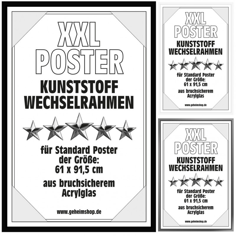 Posterrahmen Wechselrahmen Fur Poster 91 5x60cm