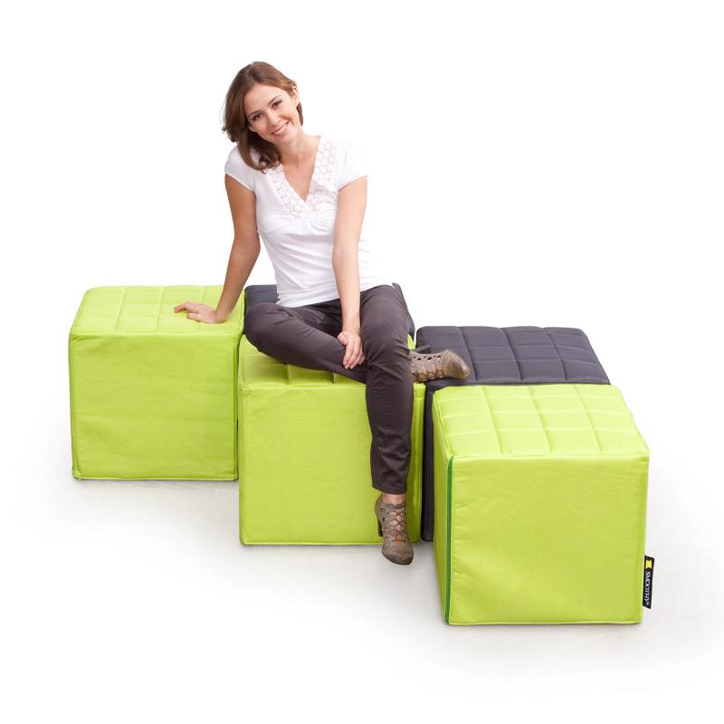 Cube Sitzwürfel Grün