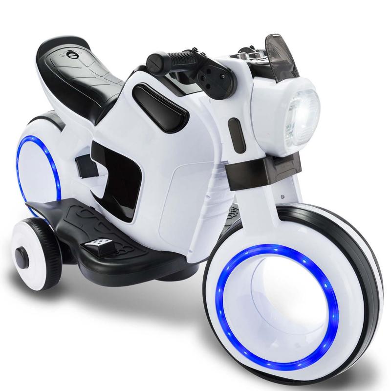 Elektro Kindermotorrad - futuristisches Kinder Motorrad LED Licht