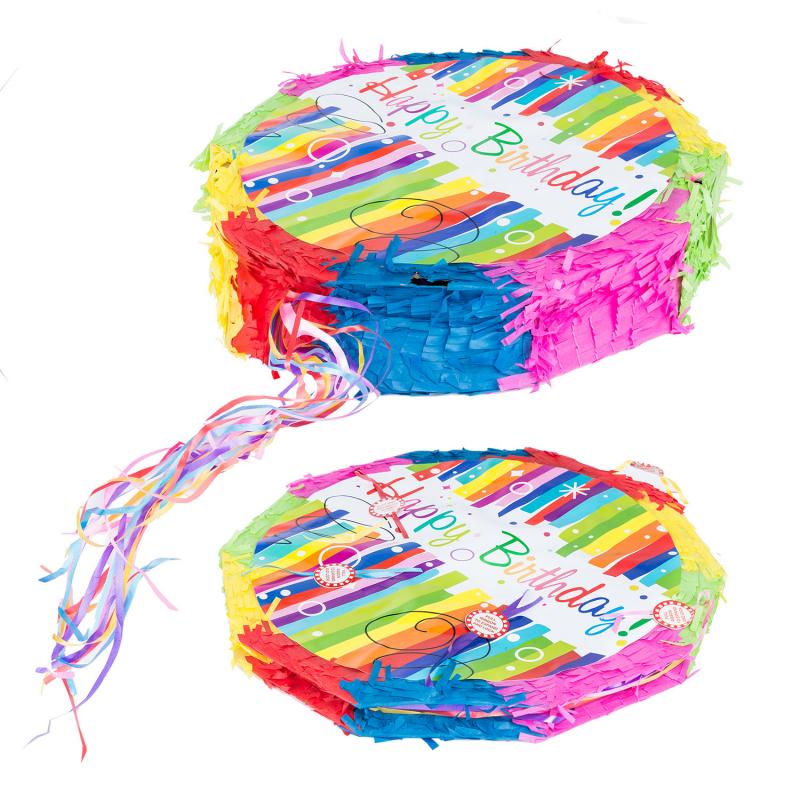 Pinata "Happy Birthday" Geburtstags Pinatas zum Befüllen