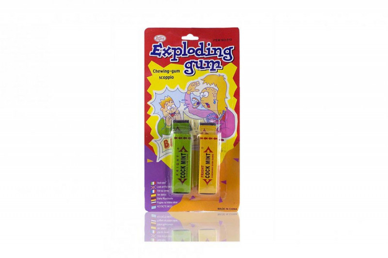 Explodierender Kaugummi Exploding Chewing Gum