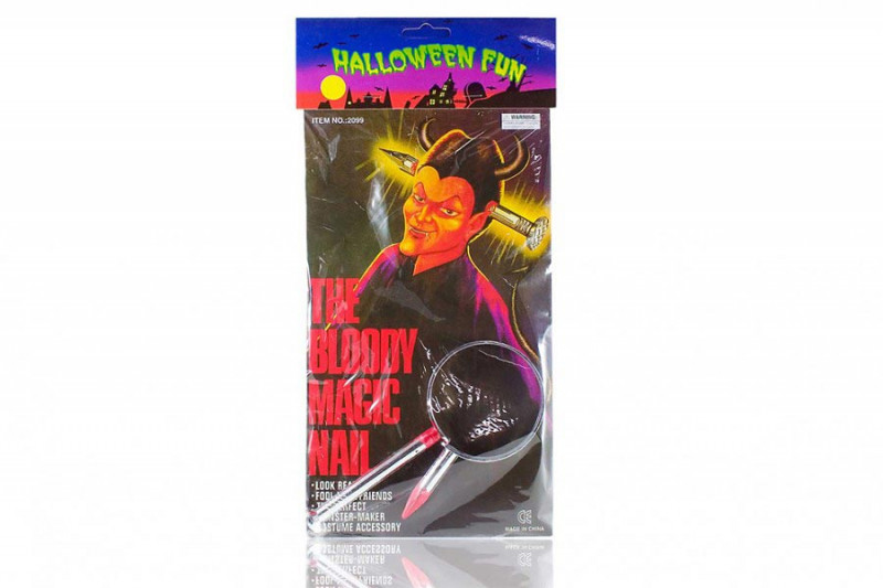 Nagel im Kopf Bloody magic head nail Halloween Verkleidung