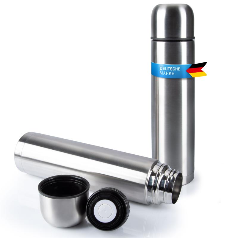 Thermosflasche Edelstahl