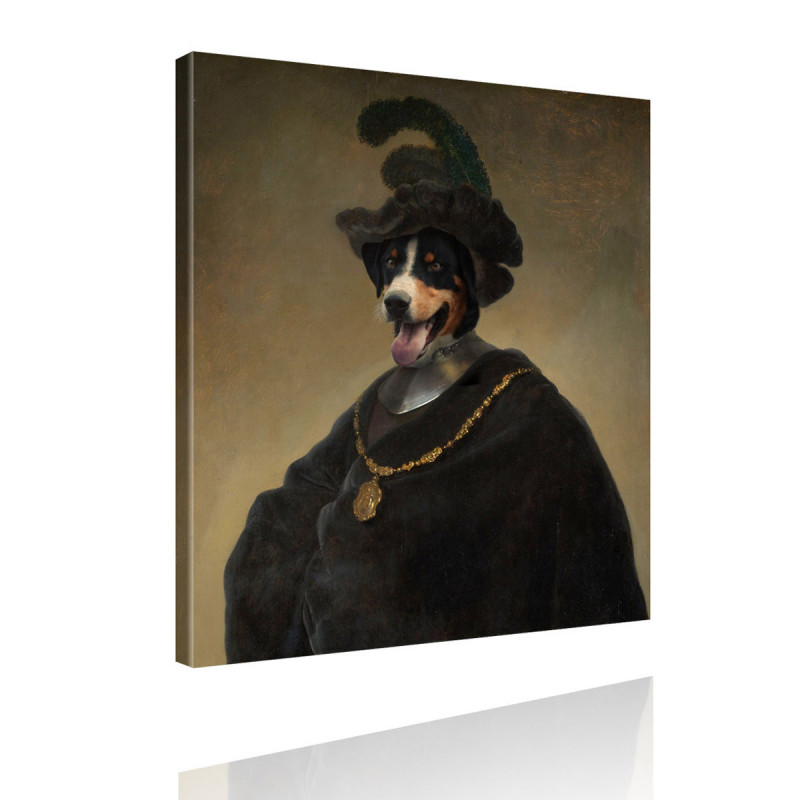 Tierportrait Hund Rembrandt Gemälde