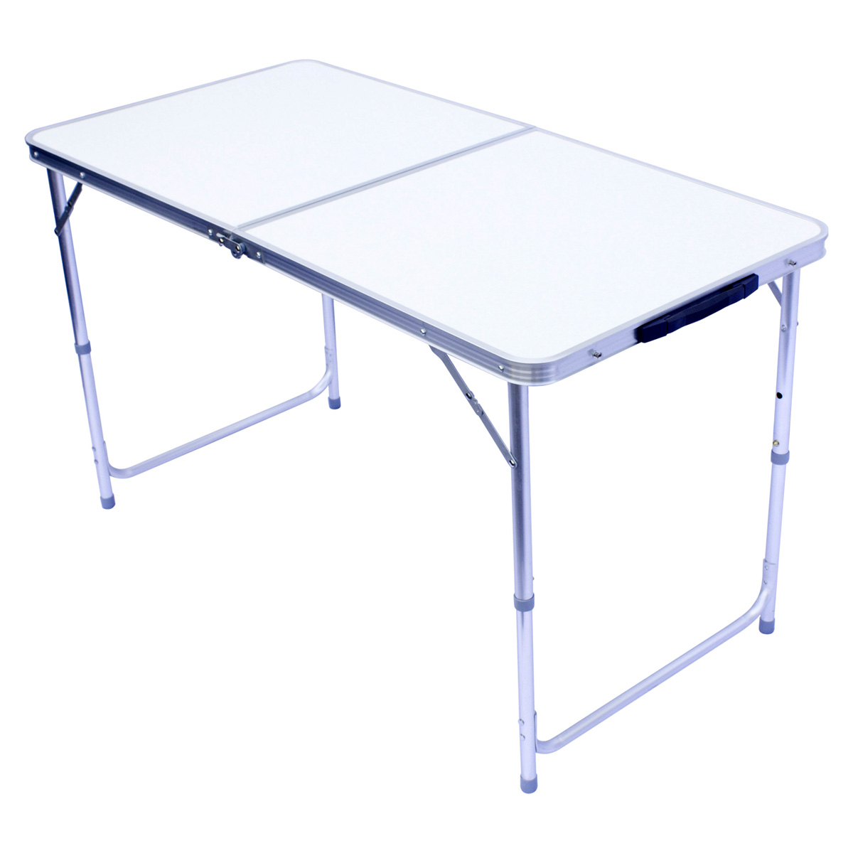 Klapptisch aus Aluminium Alu Campingtisch 120 x 60 cm