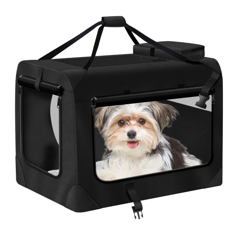 Hundetransportbox - Faltbare Hundebox fürs Auto - Gr.S