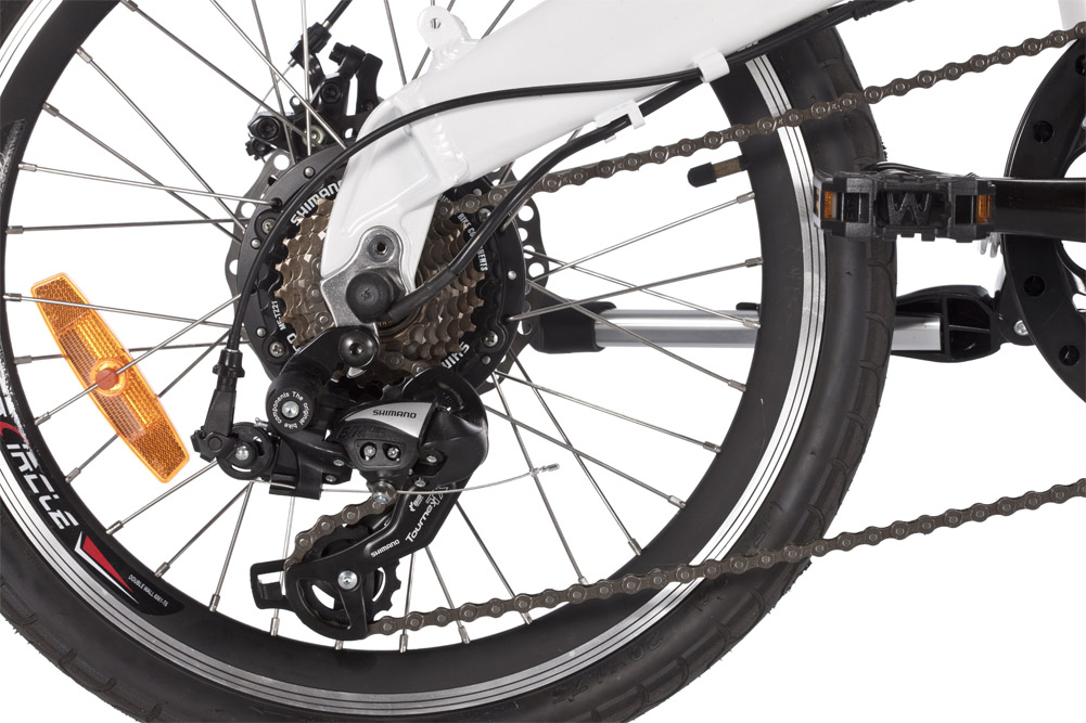 Elektrofahrrad City eBike Klapprad mit Elektromotor