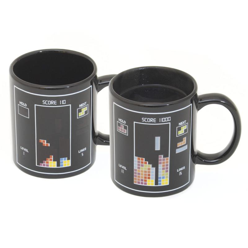 Tetris Tasse mit Wärmeeffekt